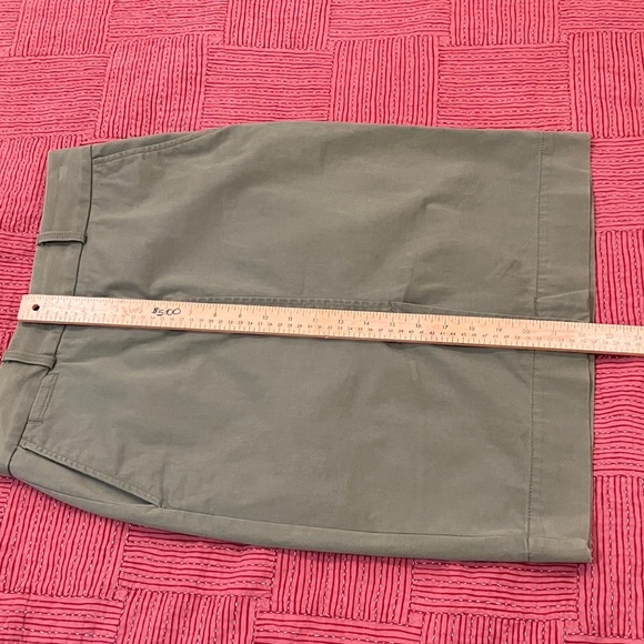 Banana Republic khaki Green pencil Stretch Skirt - Picture 9 of 13